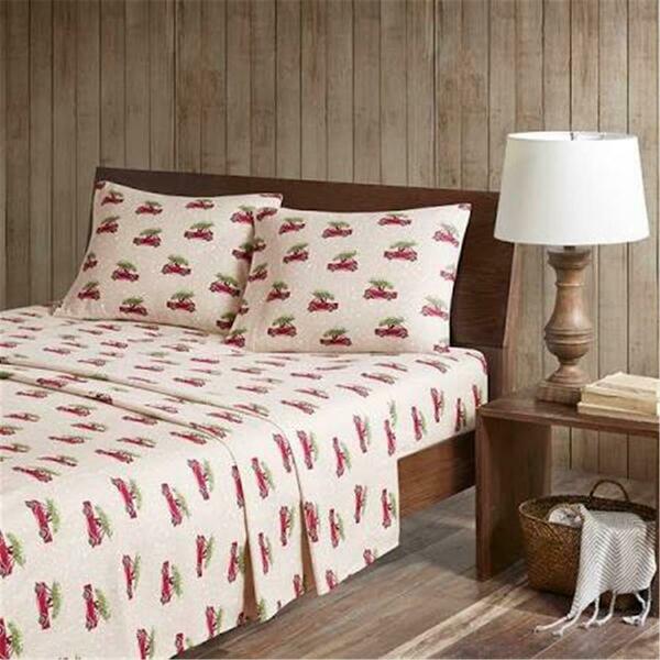 Woolrich Full Size Sheet Set, Tan Cars WR20-2072